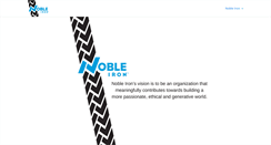 Desktop Screenshot of nobleiron.com